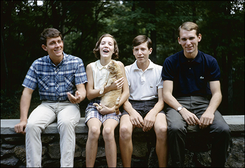 David and his siblings